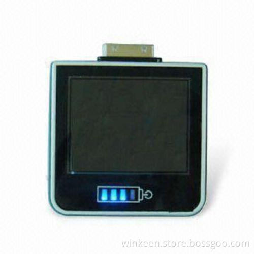 2,200mAh Power Bank for iPhone and iPod, with 3.5 Hours Charging Time
